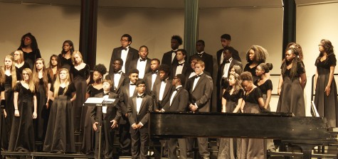 Chorale, Varsity choir, did outstanding at the concert on Thursday