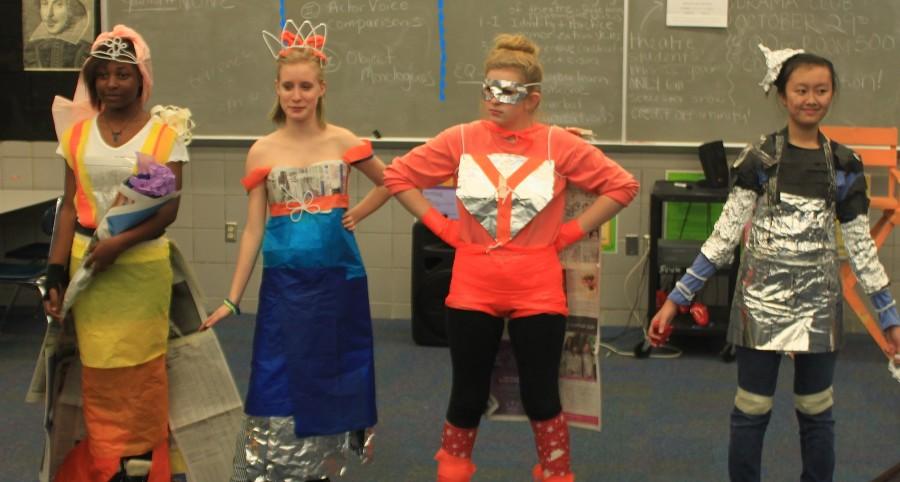 The Bowie Drama Club held their annual Halloween costume making competition. Everyone created unique costumes such as Yoga Man, The Tin Man, a dragon princess and a runaway bride.