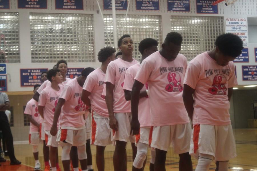 Bowie Vols get win during pink out game