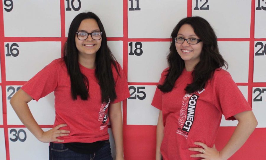 FCCLA President Melissa Lopez and Vice President Stefani Mendez 