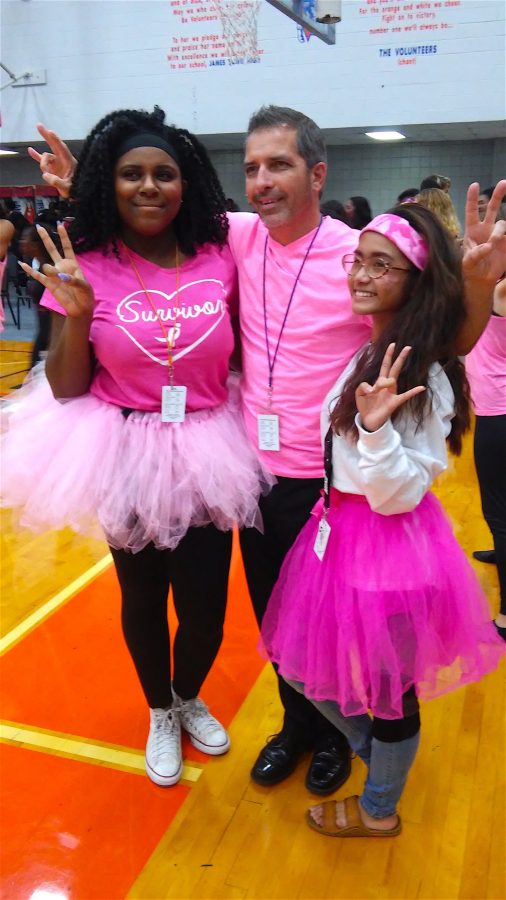 Pinked out with the Principal