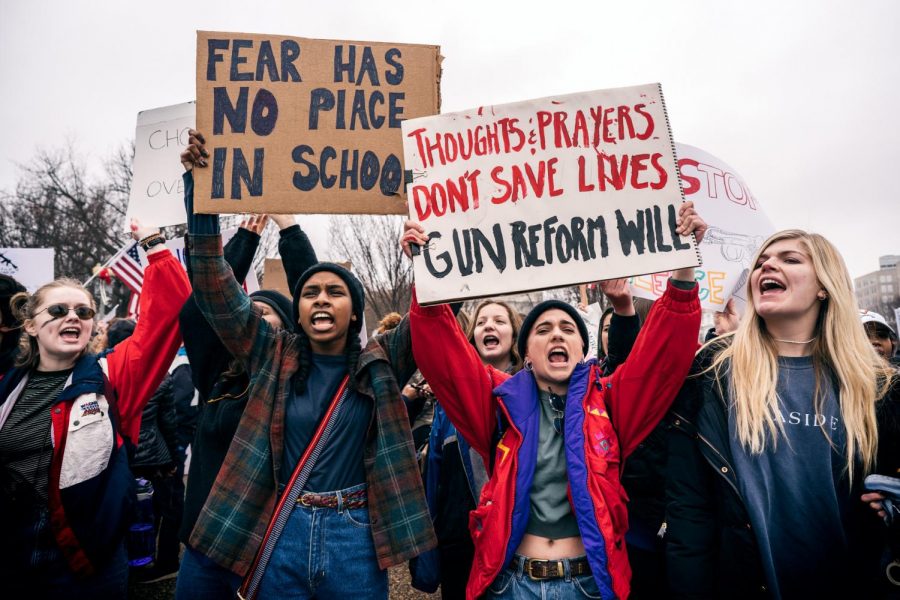 Organized teens for gun reforms.