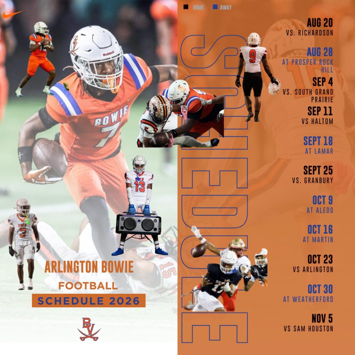 New Football Schedule, New Challenges